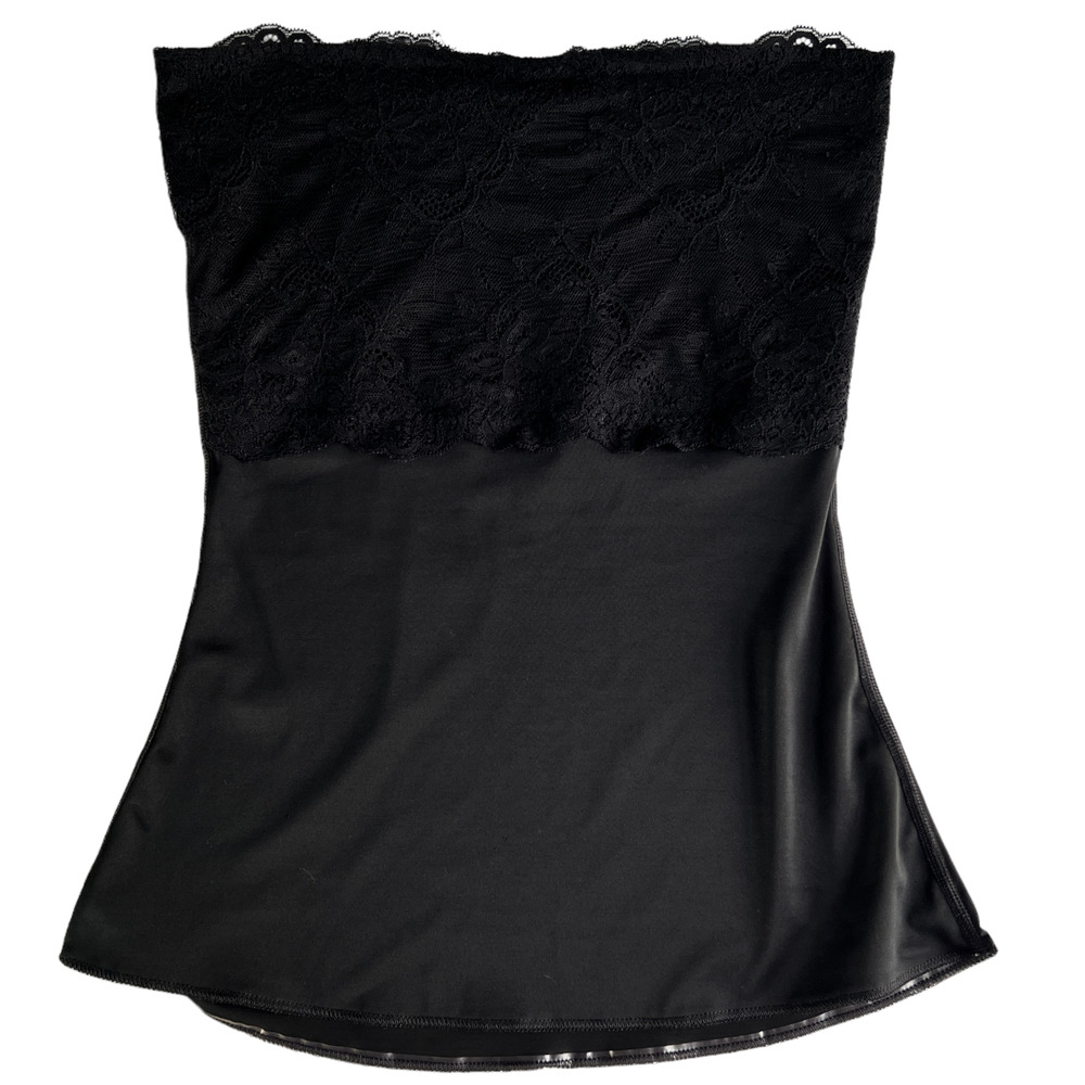 Spanx Strapless Shapewear Compression Lace Bandeau Top Size Medium
